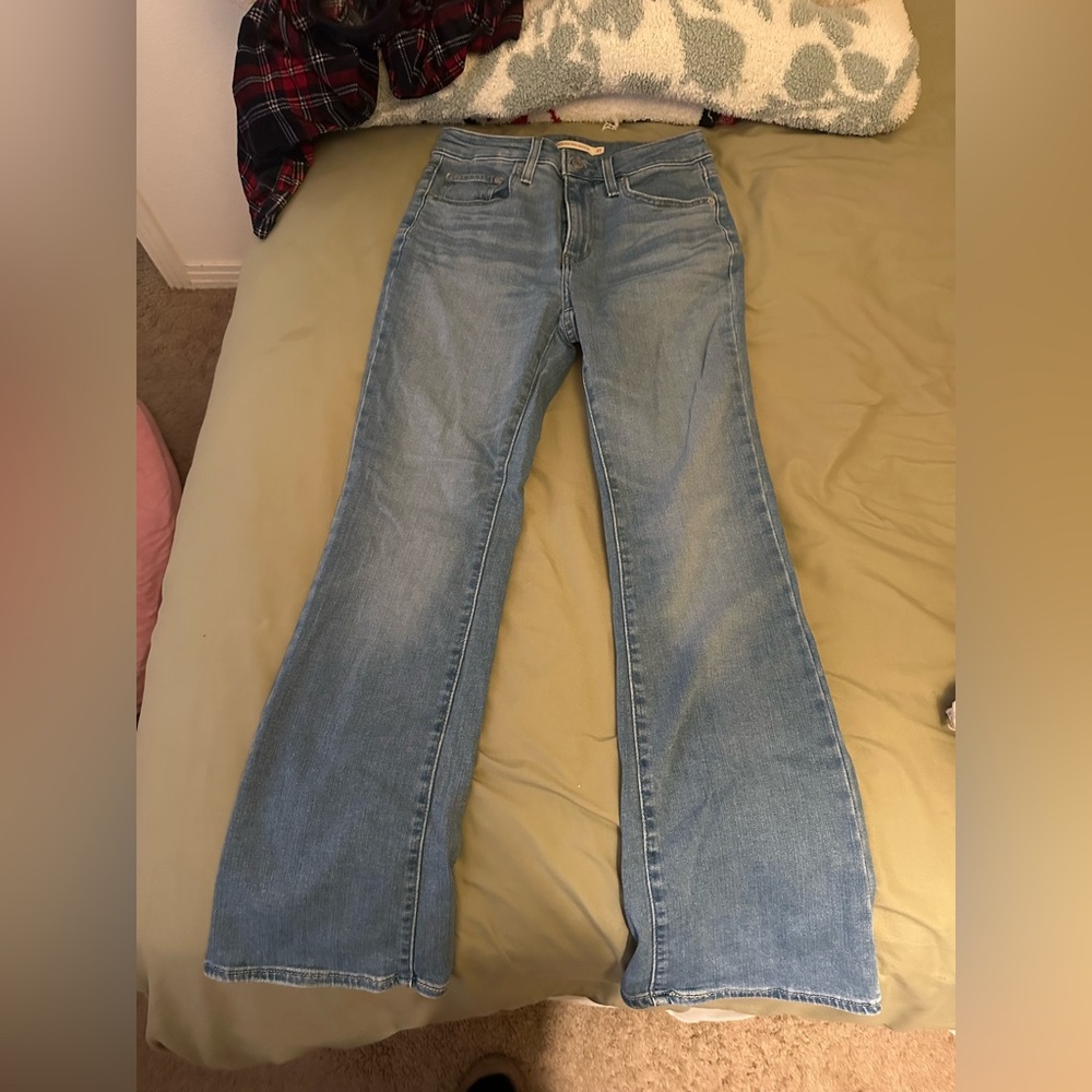 Levi's Light Blue Bootcut Jeans